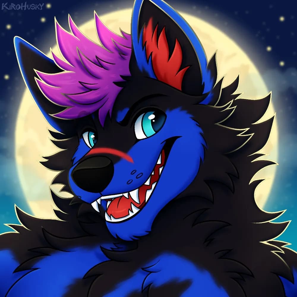 BlitzFox avatar, art by KiroHusky